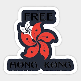 free hong kong Sticker